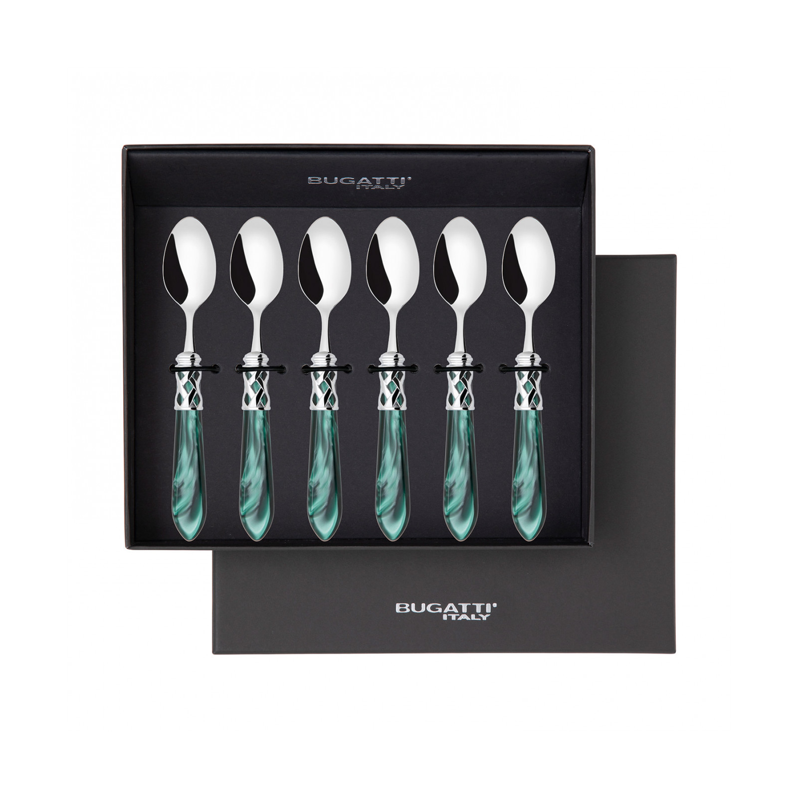 6PCS MOKA SPOON ALADDIN GREEN 31 6PCS MOKA SPOON ALADDIN GREEN 31