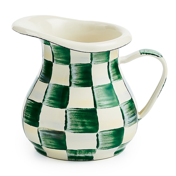 emerald check creamer 10 emerald check creamer 10