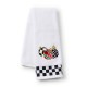 deck the halls ornament embroidered hand towel 174 deck the halls ornament embroidered hand towel 174