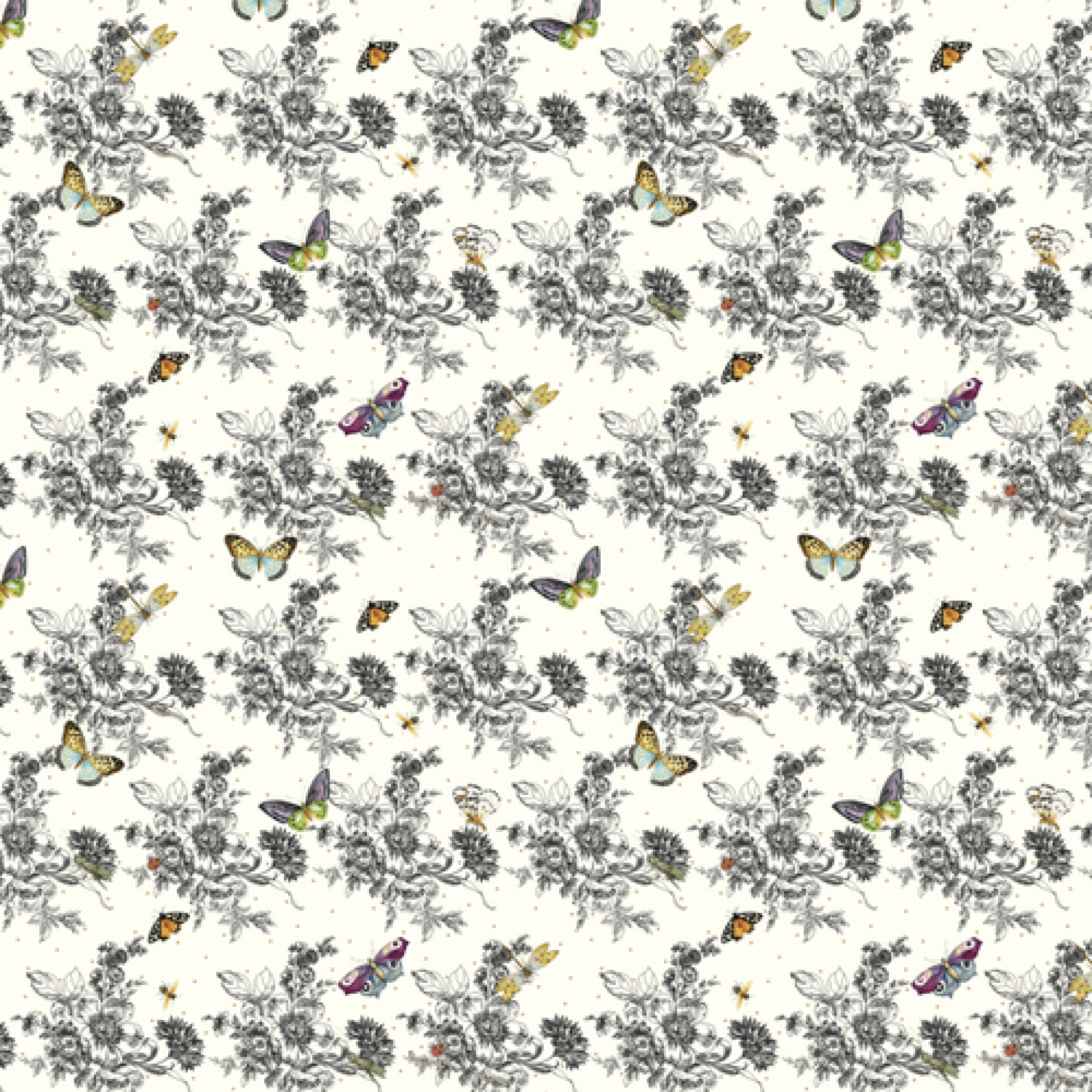 butterfly toile peel & stick wallpaper 42 butterfly toile peel & stick wallpaper 42