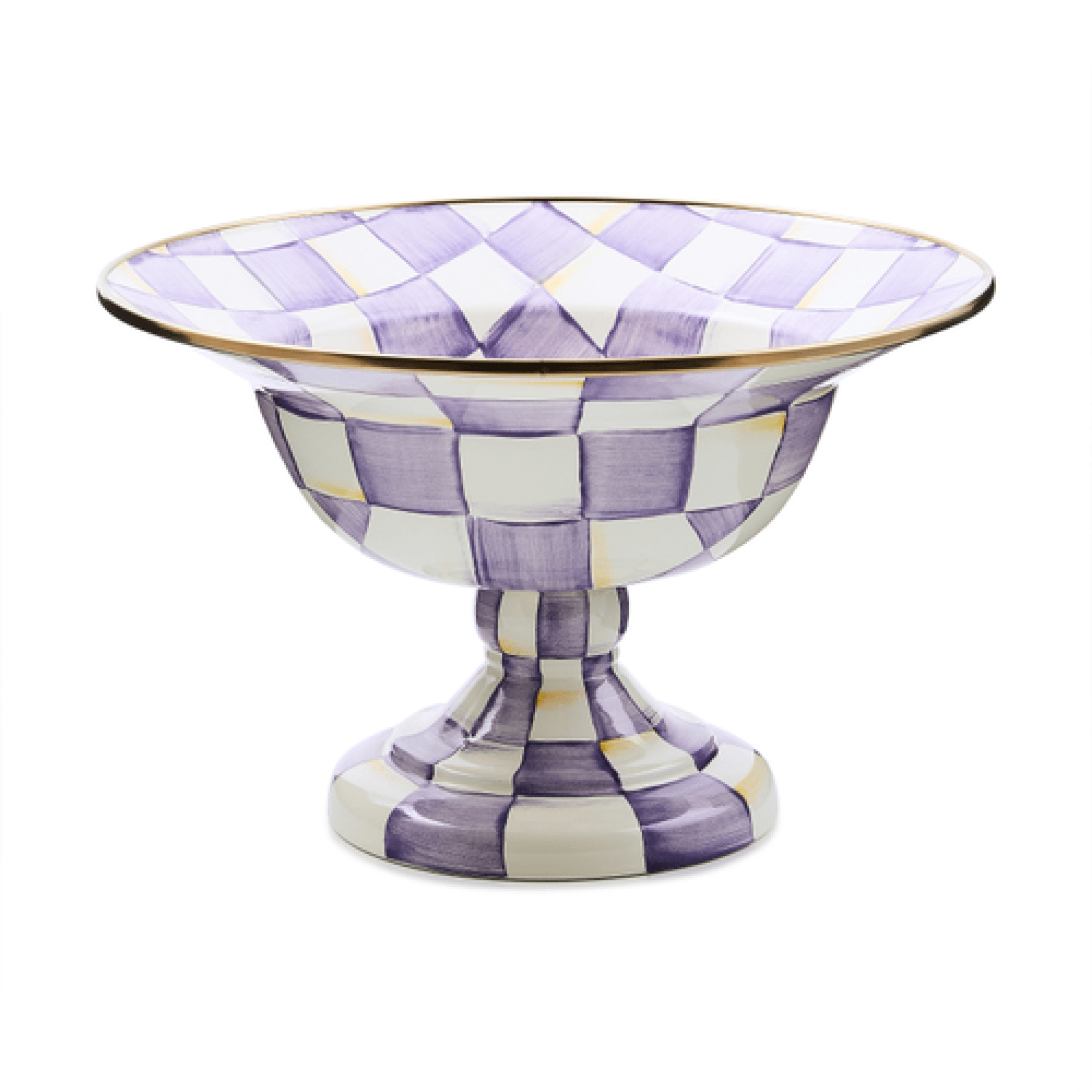 violet check large compote 80 violet check large compote 80