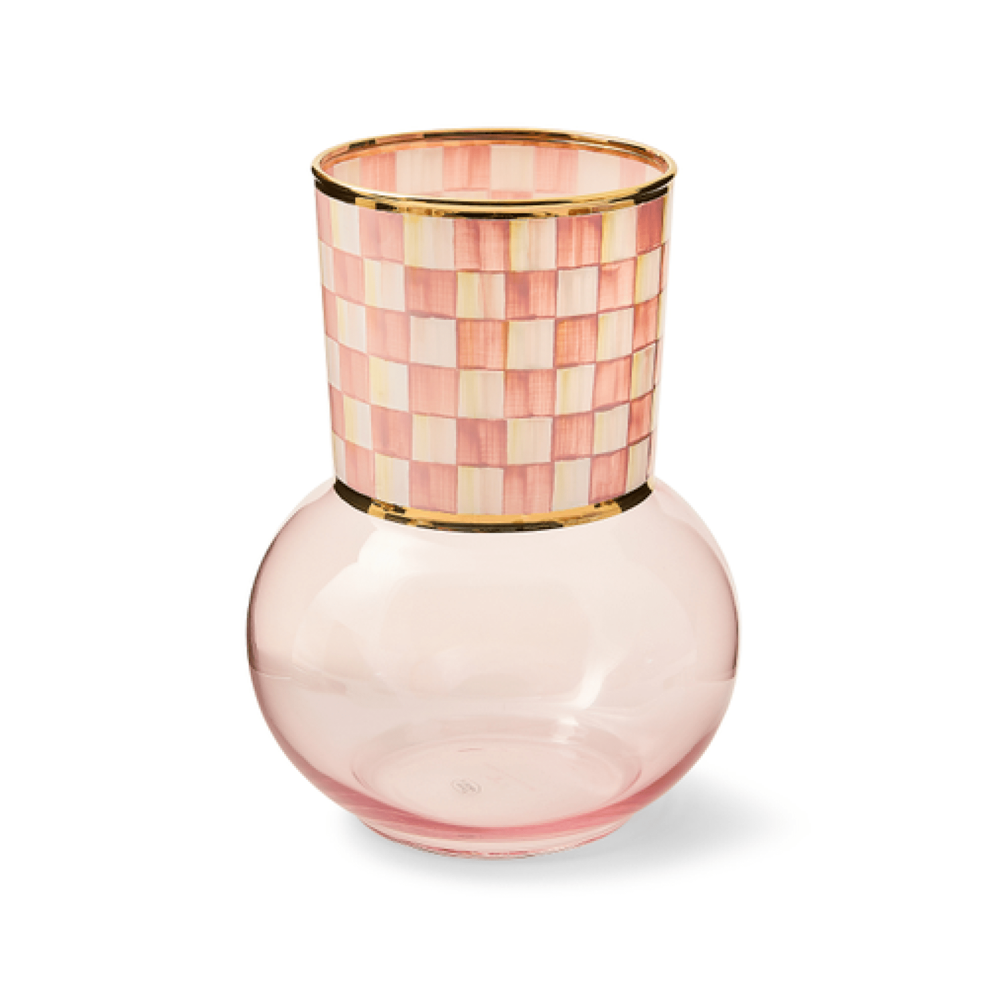 rosy check glass vase 91 rosy check glass vase 91