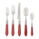 Aladdin Red Brilliant Five-Piece Place Setting 1 Aladdin Red Brilliant Five-Piece Place Setting 1