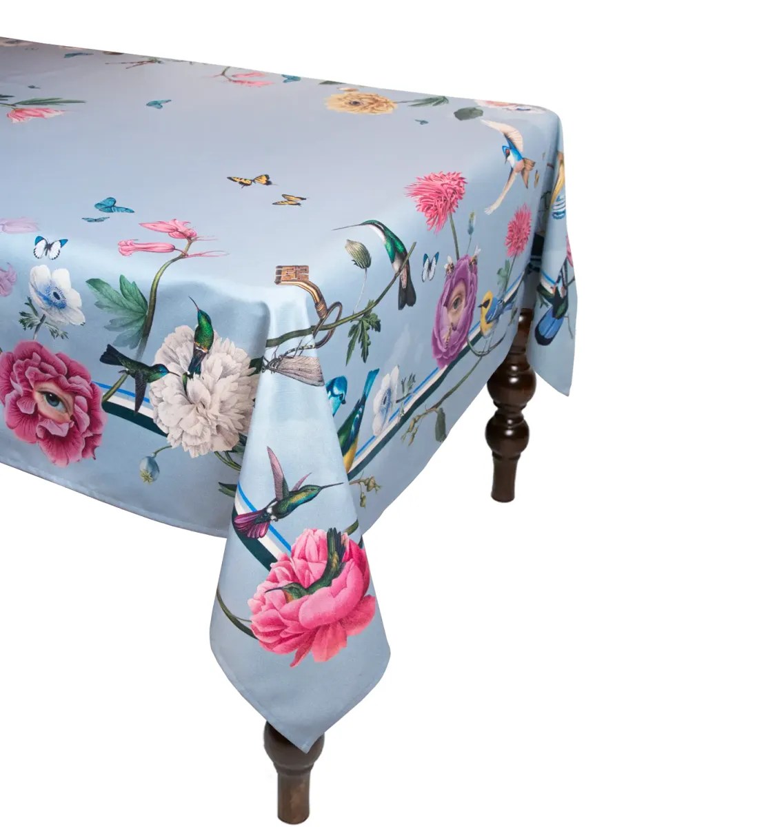TABLECLOTH BLUE POLLEN MELODY 180 x 180 cms 67 TABLECLOTH BLUE POLLEN MELODY 180 x 180 cms 67