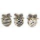 courtly noel capiz ball ornaments, set of 3 98 courtly noel capiz ball ornaments, set of 3 98