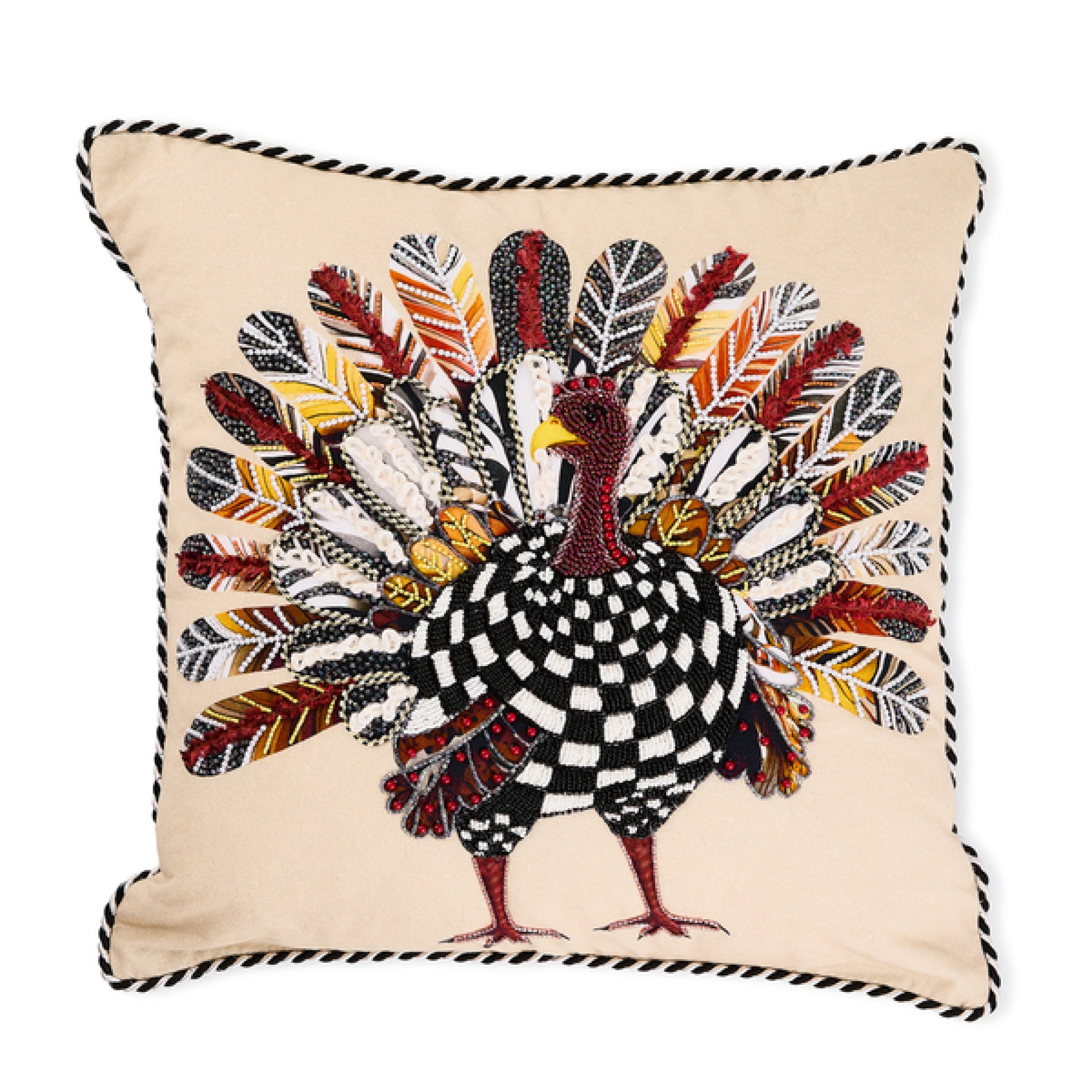 checked turkey throw pillow 138 checked turkey throw pillow 138