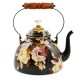 wild rose brown 3 quart tea kettle 23 wild rose brown 3 quart tea kettle 23