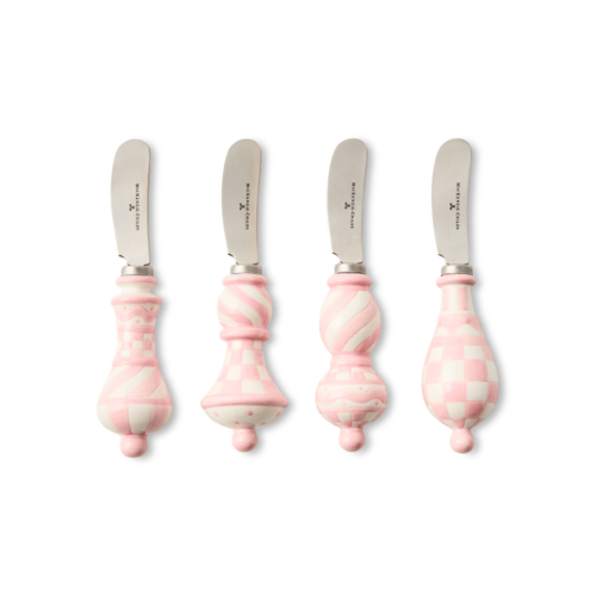 rosy check party spreaders, set of 4 98 rosy check party spreaders, set of 4 98