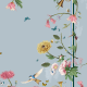 TABLECLOTH BLUE POLLEN MELODY ROUND 229cm 66 TABLECLOTH BLUE POLLEN MELODY ROUND 229cm 66