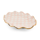 rosy check ceramic large serving platter 77 rosy check ceramic large serving platter 77