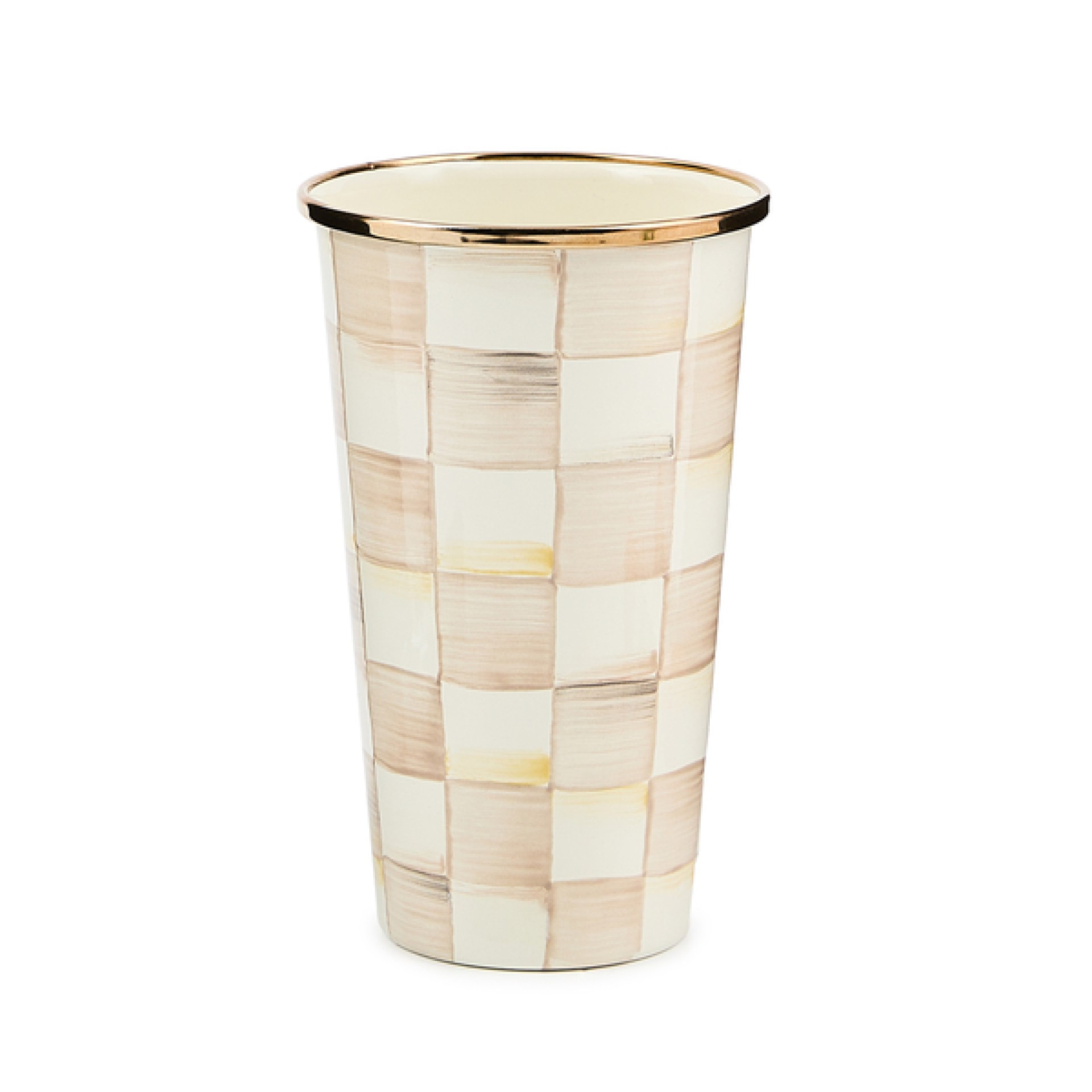 mocha check 20 ounce tumbler 152 mocha check 20 ounce tumbler 152