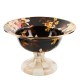 wild rose brown large compote 13 wild rose brown large compote 13