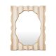 mocha stripe wall mirror 23 mocha stripe wall mirror 23