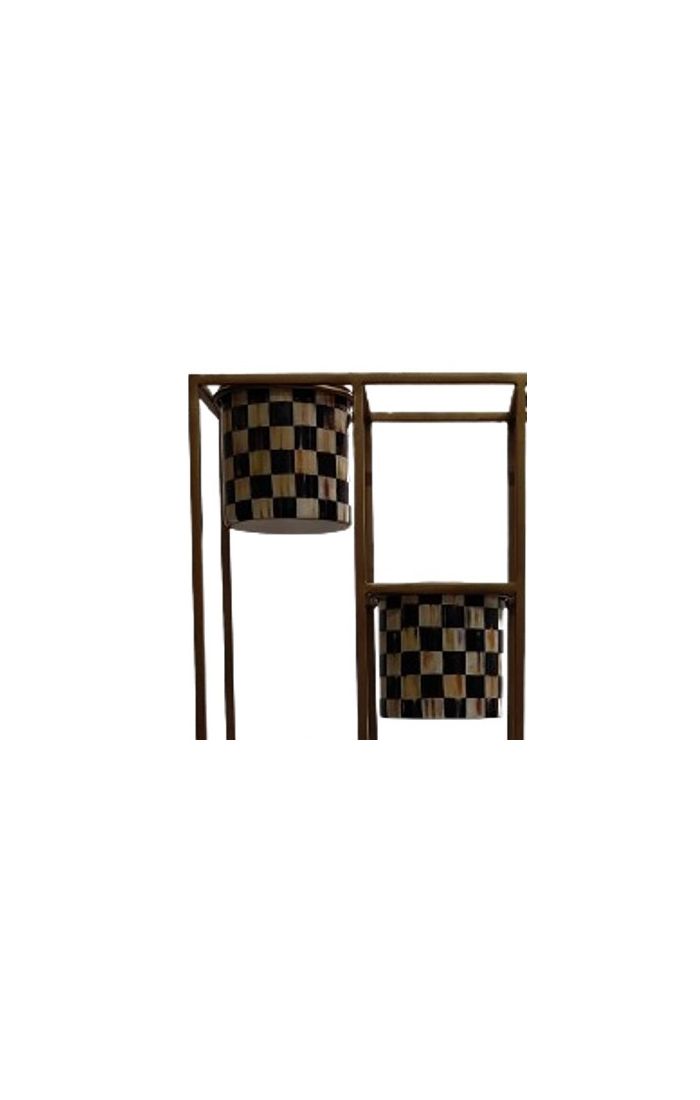 courtly check small hanging plant stand 99 courtly check small hanging plant stand 99
