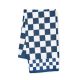 navy check hand towel 35 navy check hand towel 35