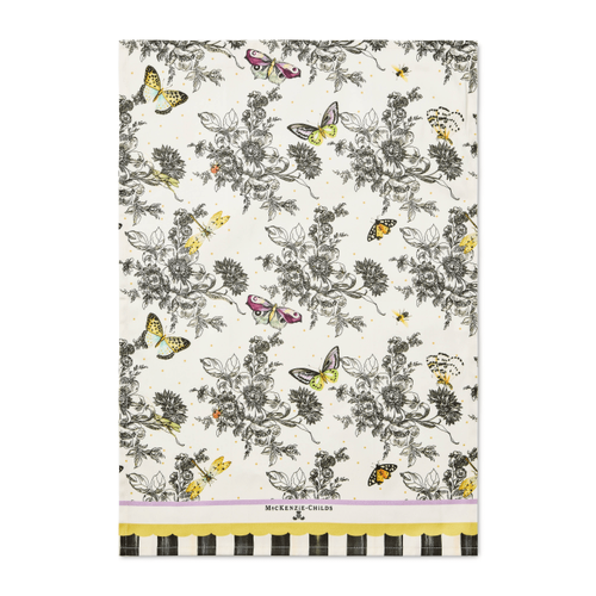 butterfly toile printed dish towel 43 butterfly toile printed dish towel 43