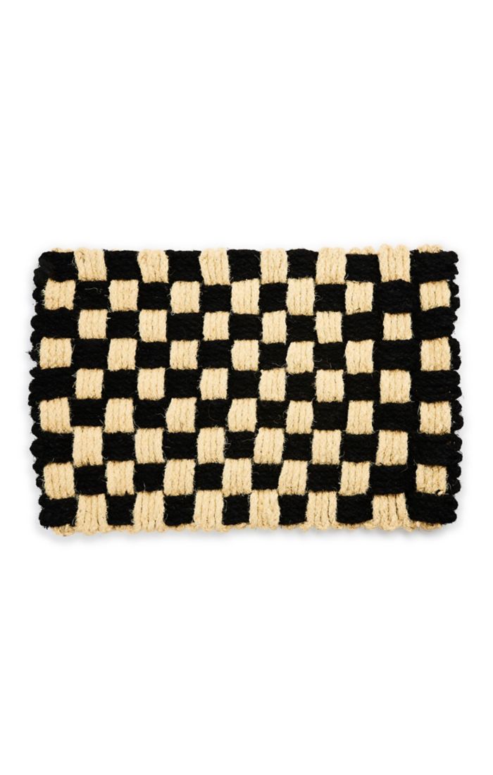 woven check entrance mat 18 woven check entrance mat 18