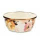 wild rose white pinch bowl 28 wild rose white pinch bowl 28