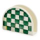 emerald check enamel napkin holder 42 emerald check enamel napkin holder 42