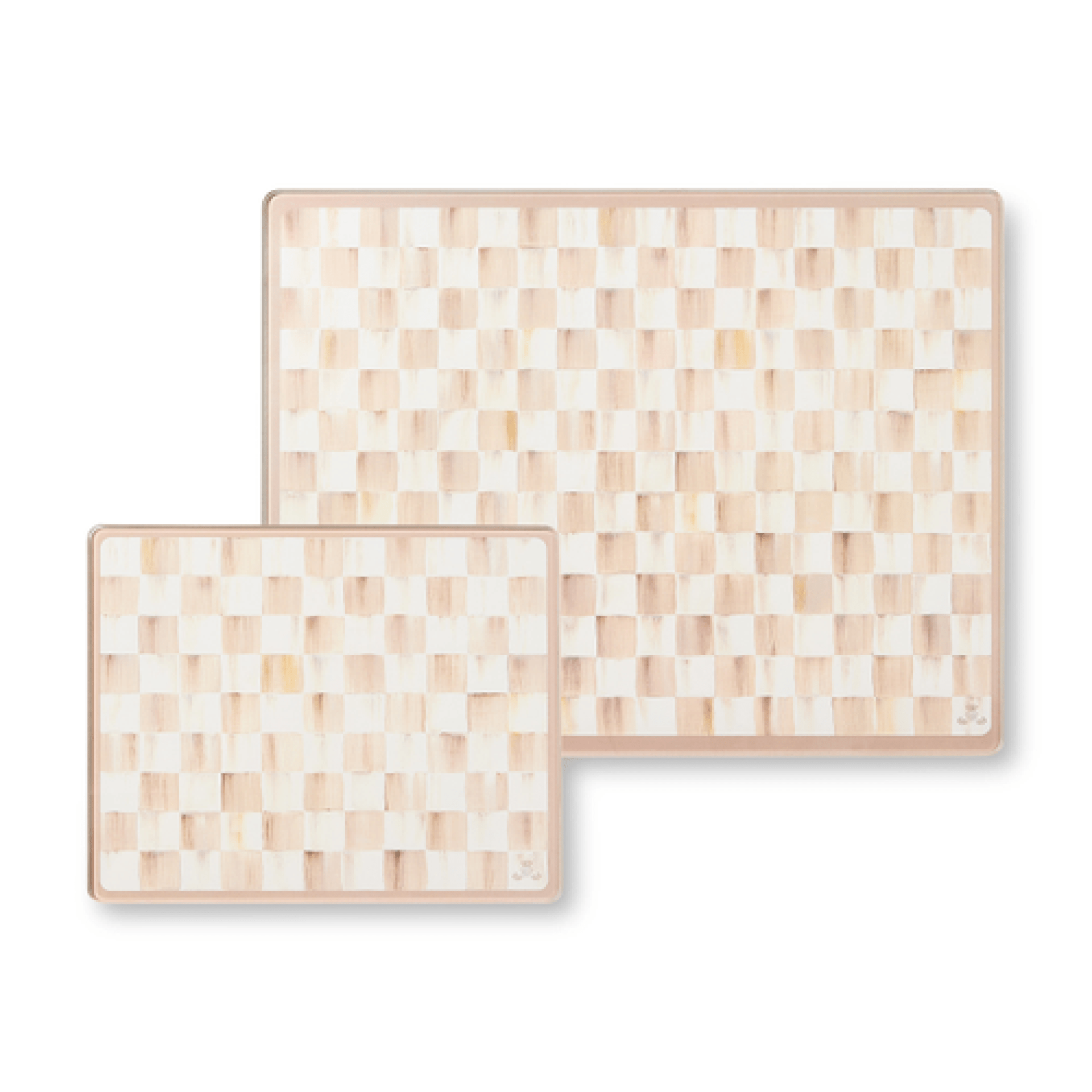 mocha check glass cutting boards, set of 2 29 mocha check glass cutting boards, set of 2 29