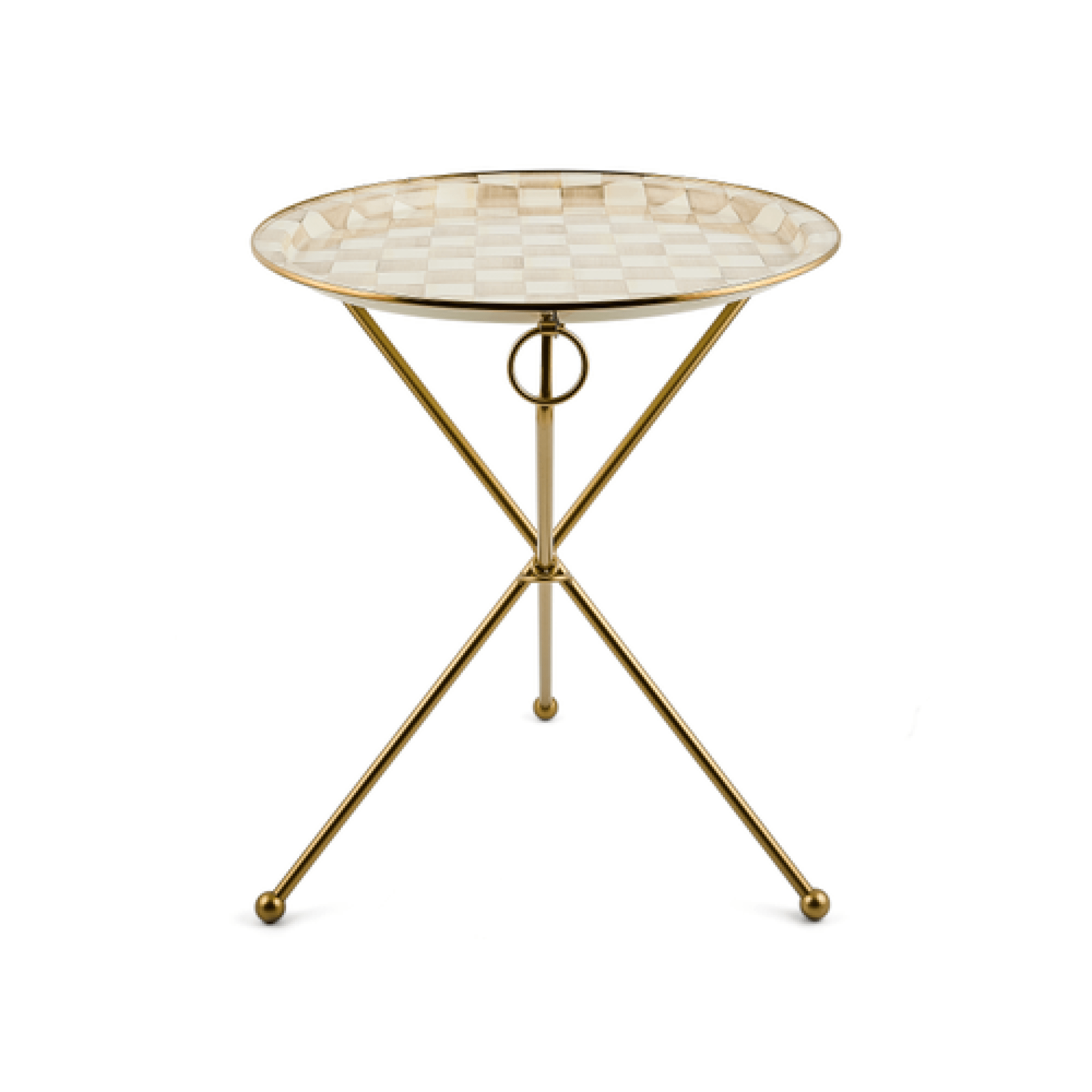 mocha check enamel tilt accent table 22 mocha check enamel tilt accent table 22