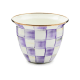 violet check large flower pot 107 violet check large flower pot 107