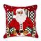 holiday black santa throw pillow 175 holiday black santa throw pillow 175
