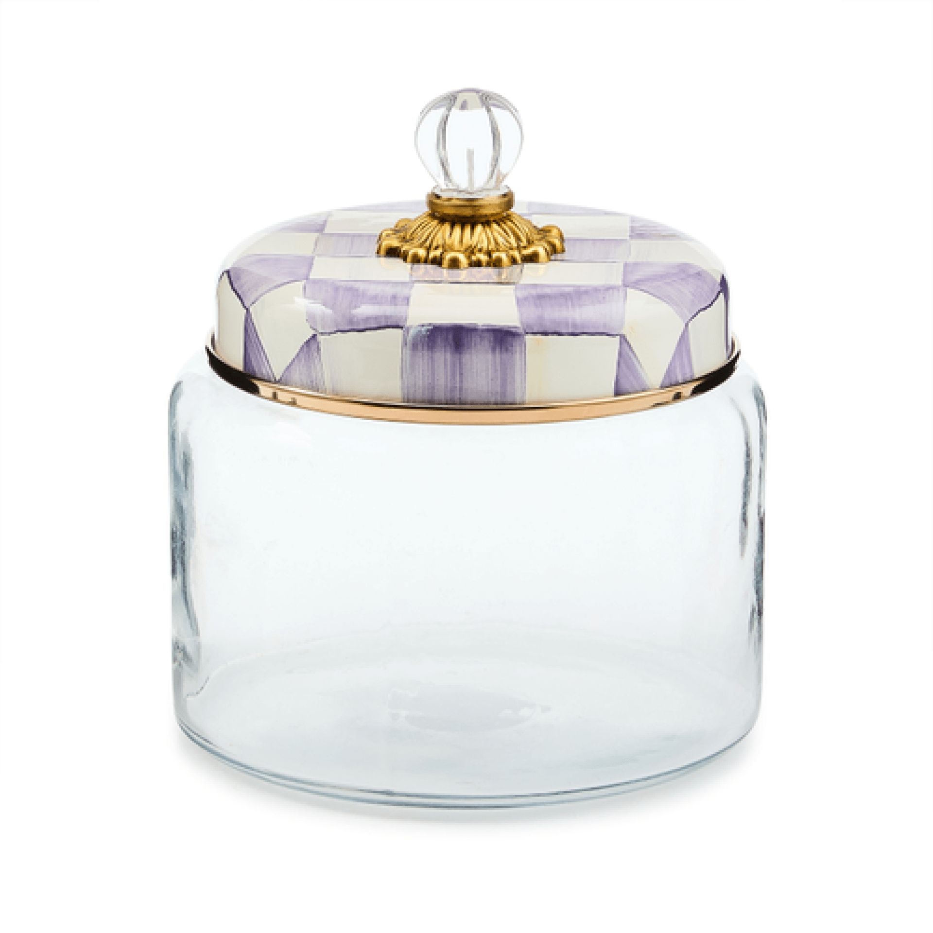 violet check medium kitchen canister 100 violet check medium kitchen canister 100