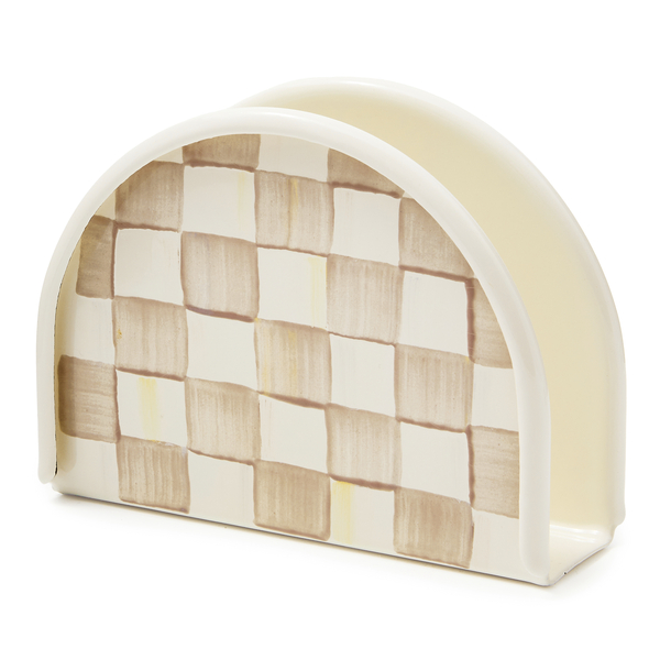 mocha check napkin holder 62 mocha check napkin holder 62
