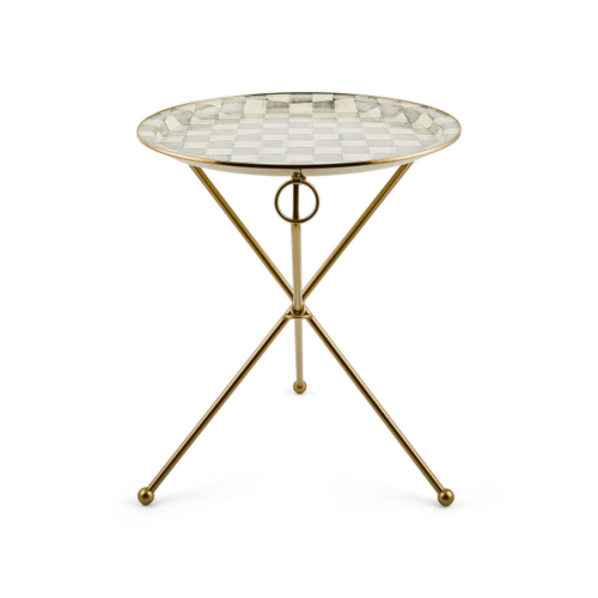 sterling check enamel tilt accent table 136 sterling check enamel tilt accent table 136