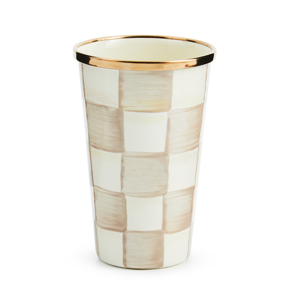 mocha check 10 ounce tumbler 79 mocha check 10 ounce tumbler 79
