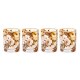 wild rose tumbler glass, set of 4 111 wild rose tumbler glass, set of 4 111