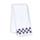 bath towel with plum check border 32 bath towel with plum check border 32