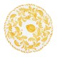 Arezzo Yellow Round Platter 10 Arezzo Yellow Round Platter 10