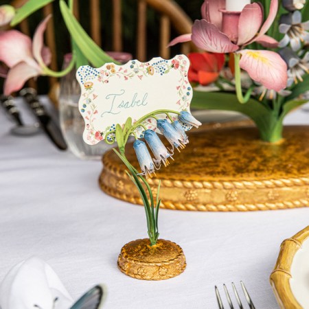 Meadow Walk Bluebell Place Card Holder - Chambray 69 Meadow Walk Bluebell Place Card Holder - Chambray 69