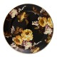 wild rose brown charger plate 122 wild rose brown charger plate 122