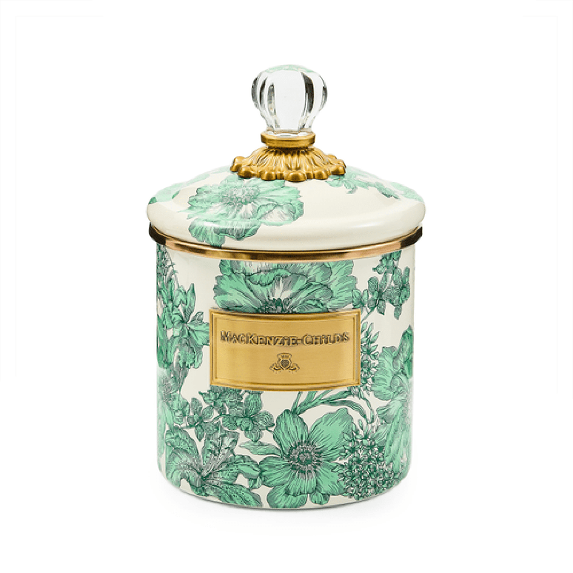 emerald english garden small canister 52 emerald english garden small canister 52