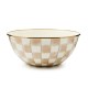 mocha check large everyday bowl 71 mocha check large everyday bowl 71