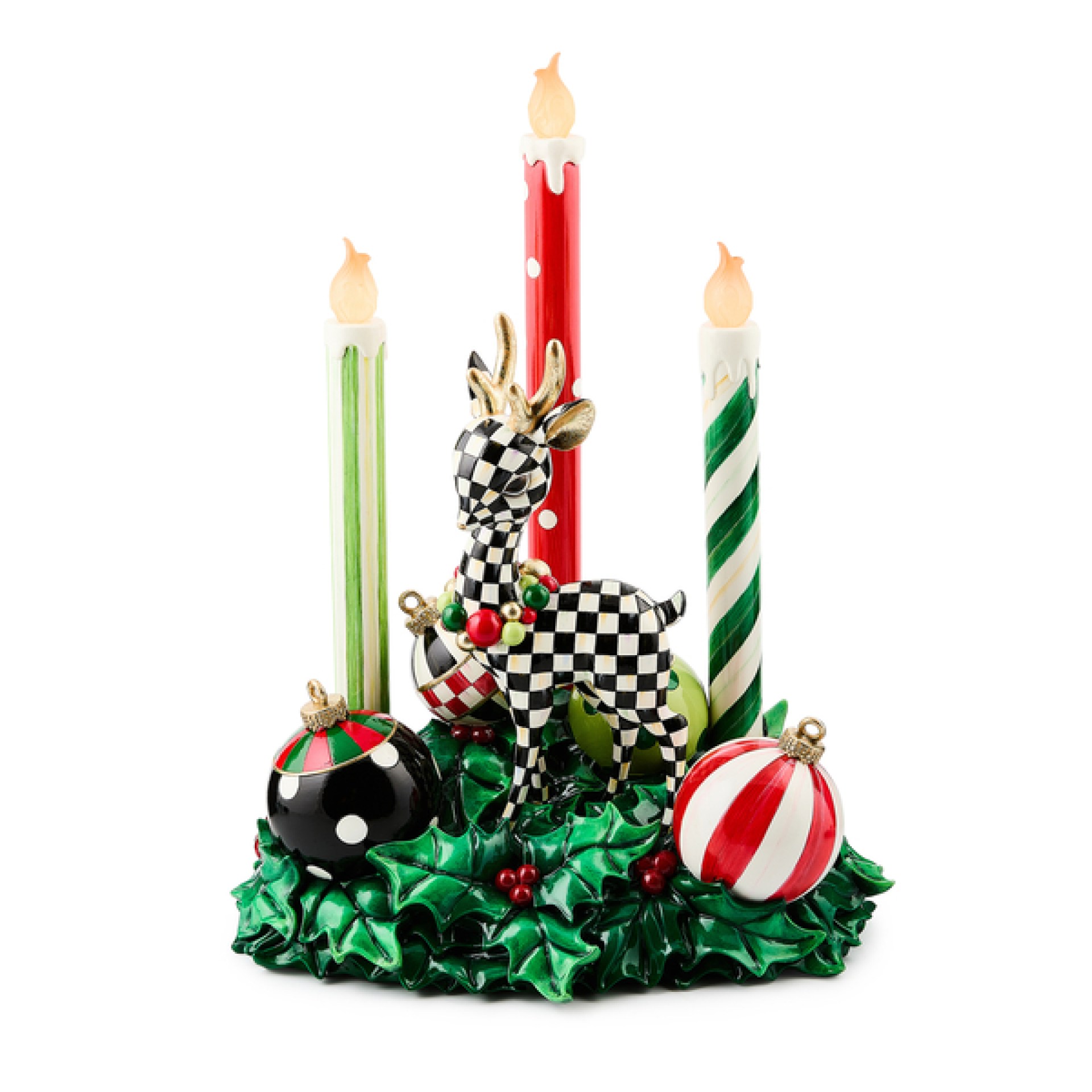 check it out illuminated deer & candle centerpiece 63 check it out illuminated deer & candle centerpiece 63