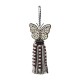 butterfly beaded tassel 77 butterfly beaded tassel 77