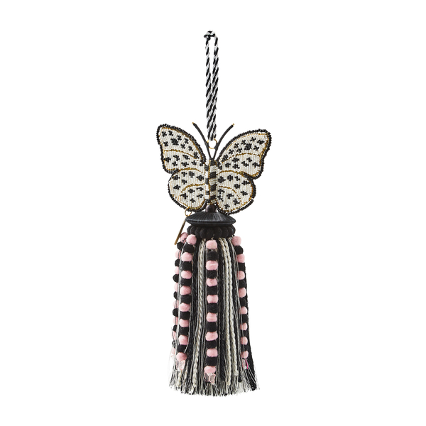 butterfly beaded tassel 77 butterfly beaded tassel 77