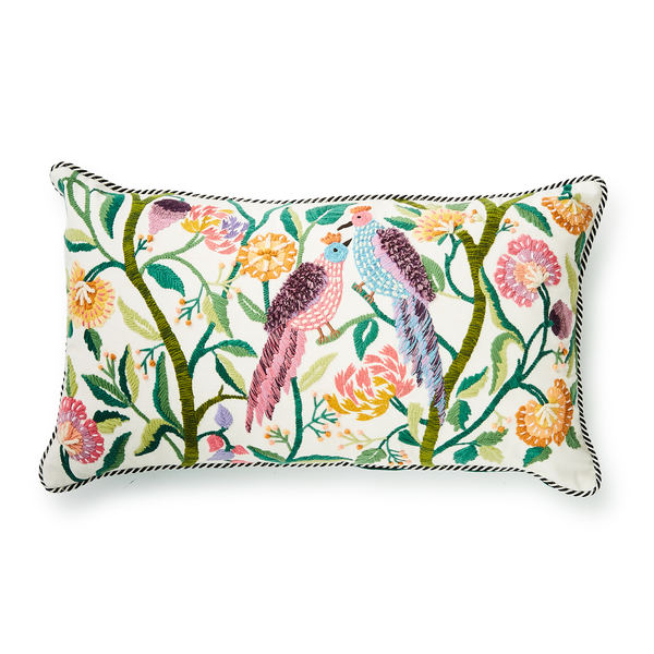 carnivale two birds lumbar throw pillow 178 carnivale two birds lumbar throw pillow 178