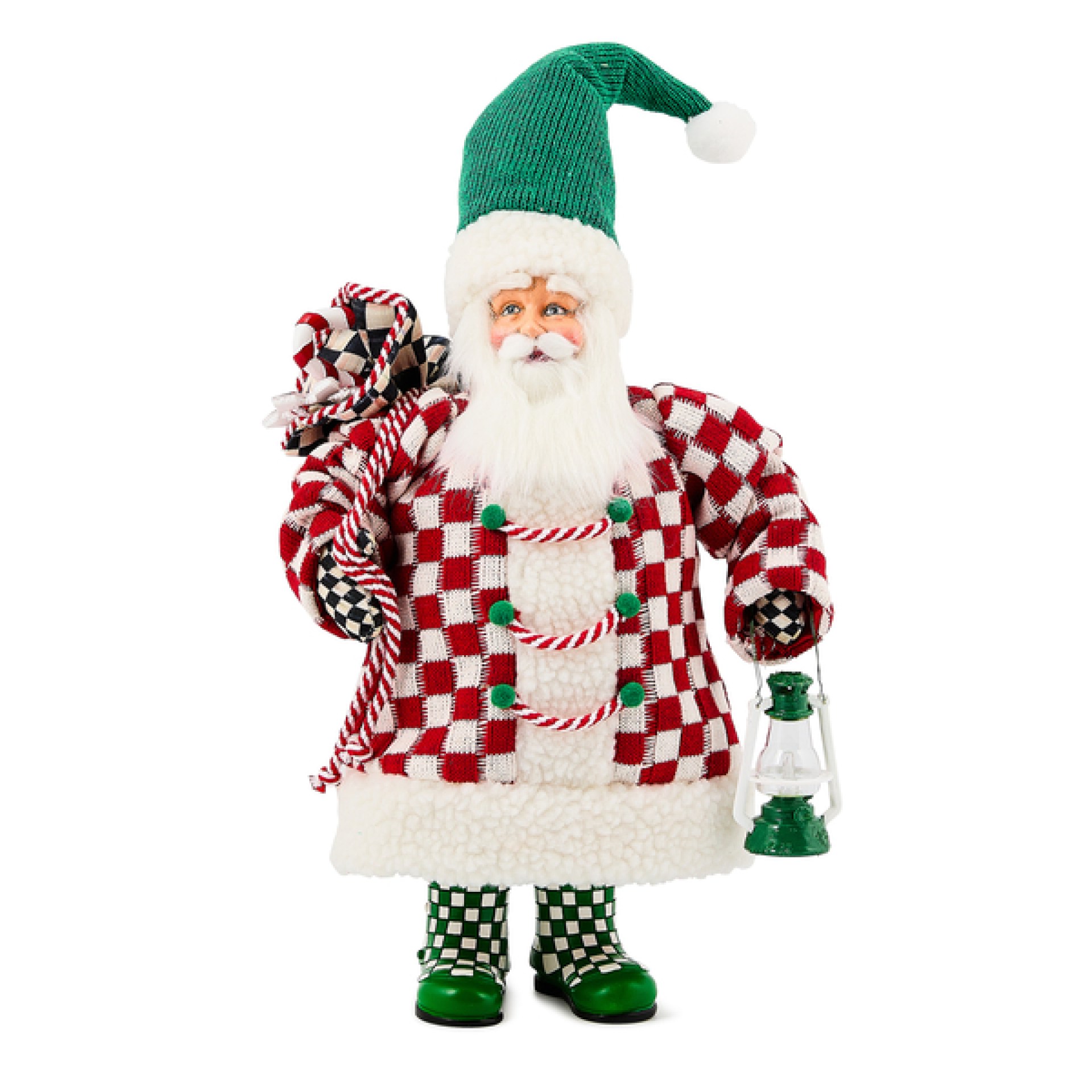 check it out small fabric santa 106 check it out small fabric santa 106
