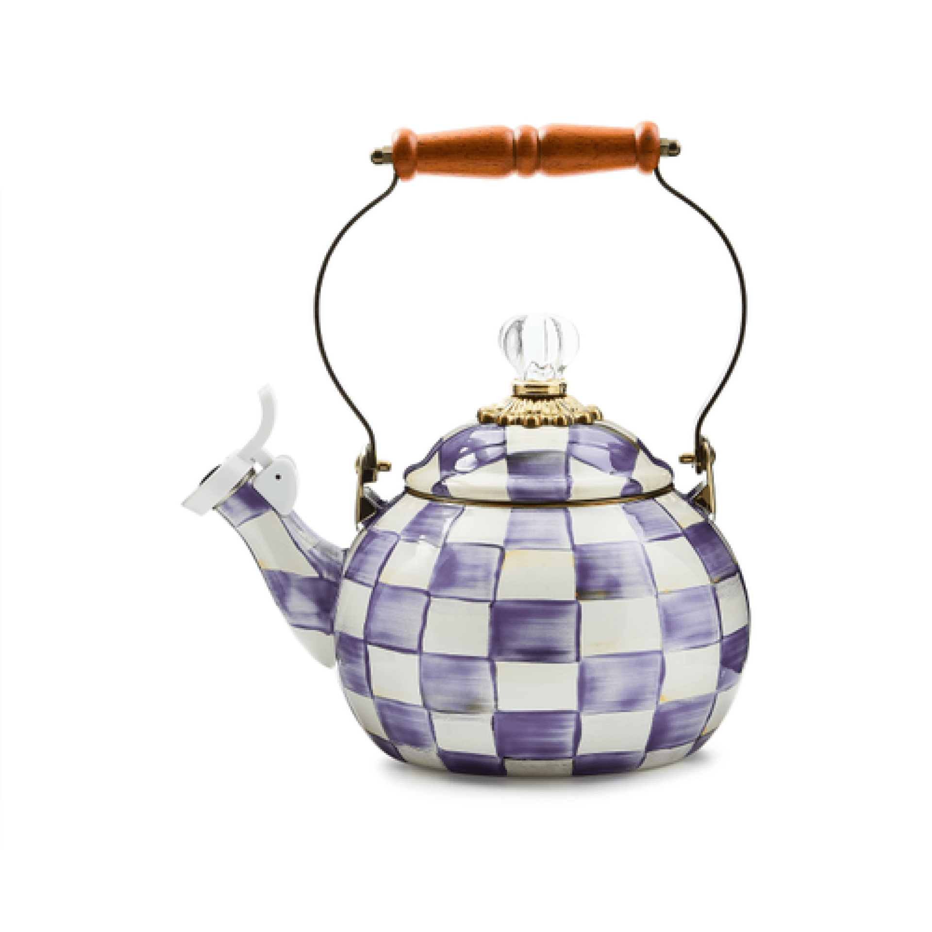 violet check whistling tea kettle 105 violet check whistling tea kettle 105