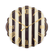 courtly stripe wall clock 59 courtly stripe wall clock 59