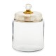 mocha check large kitchen canister 94 mocha check large kitchen canister 94