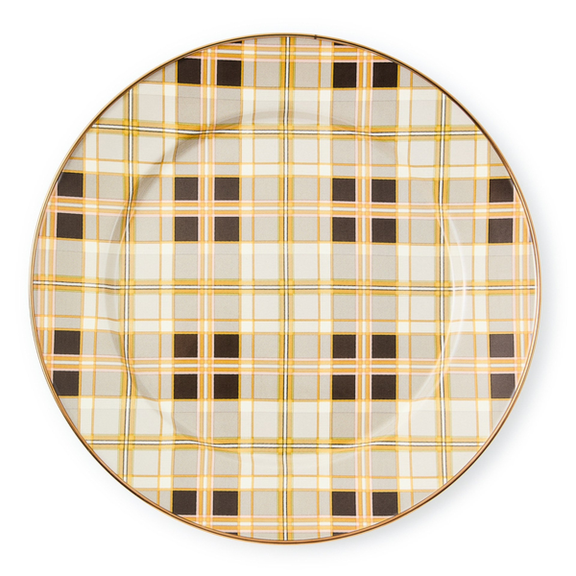tartan mocha charger plate 123 tartan mocha charger plate 123