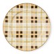 tartan mocha charger plate 123 tartan mocha charger plate 123
