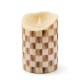 mocha check flameless 6 mocha check flameless 6