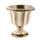 mocha stripe tabletop urn 47 mocha stripe tabletop urn 47